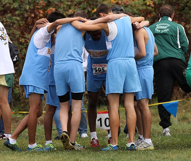 2010NCSXC BD1-1874.JPG - 2010 North Coast Section Cross Country Championships, Hayward High School, Hayward, California